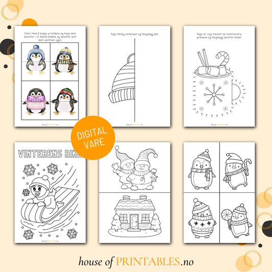 Aktivitetshefte - Vinter