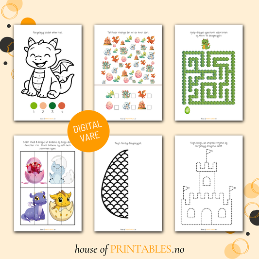 Drager - Aktivitetshefte for skolebarn