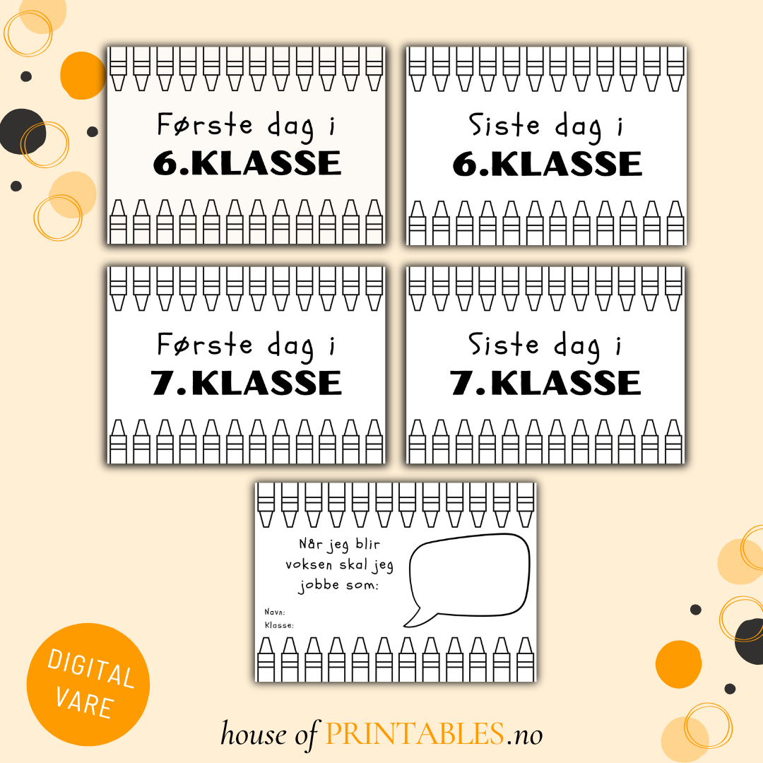 Barnehage- og skolestart