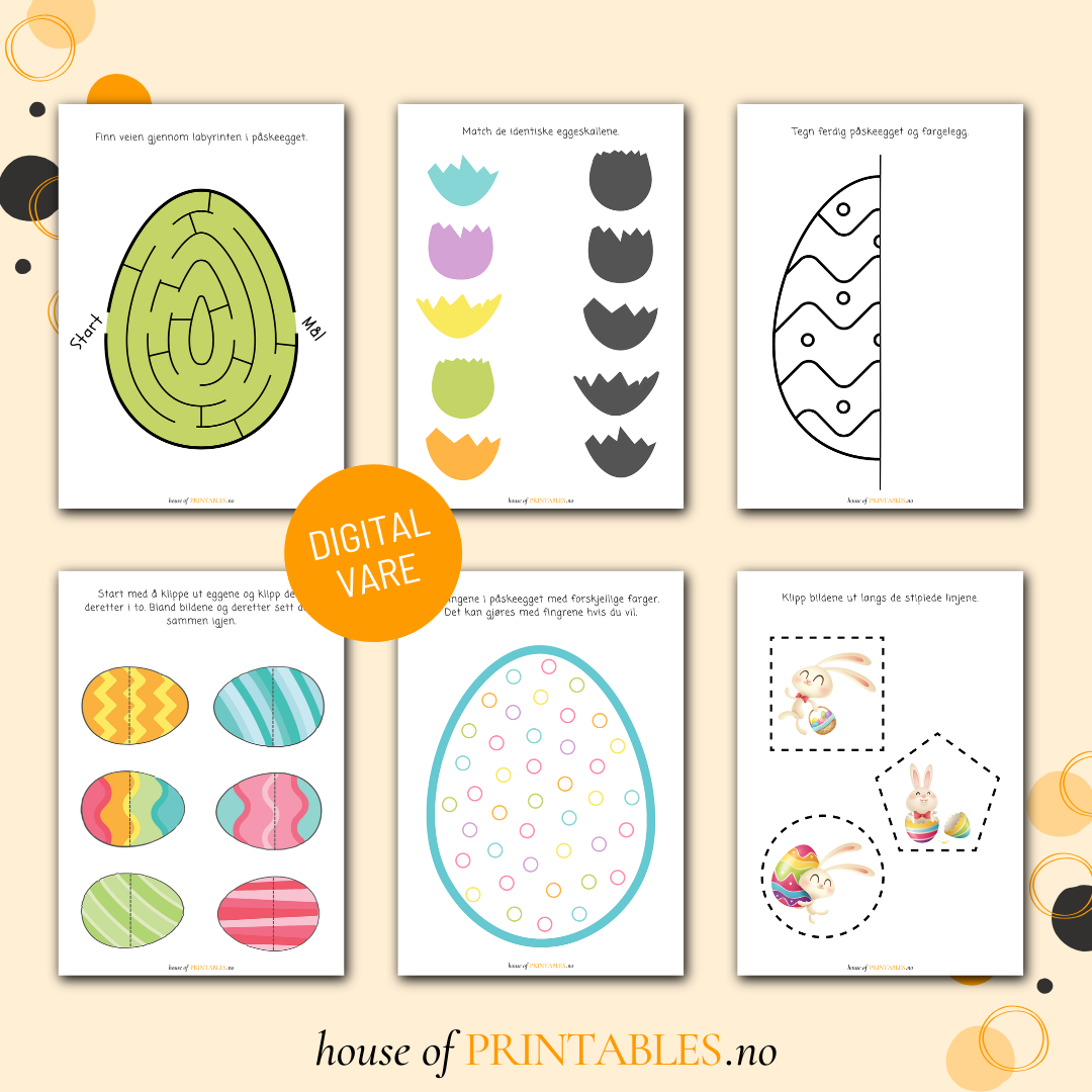 Aktivitetshefte - Påske