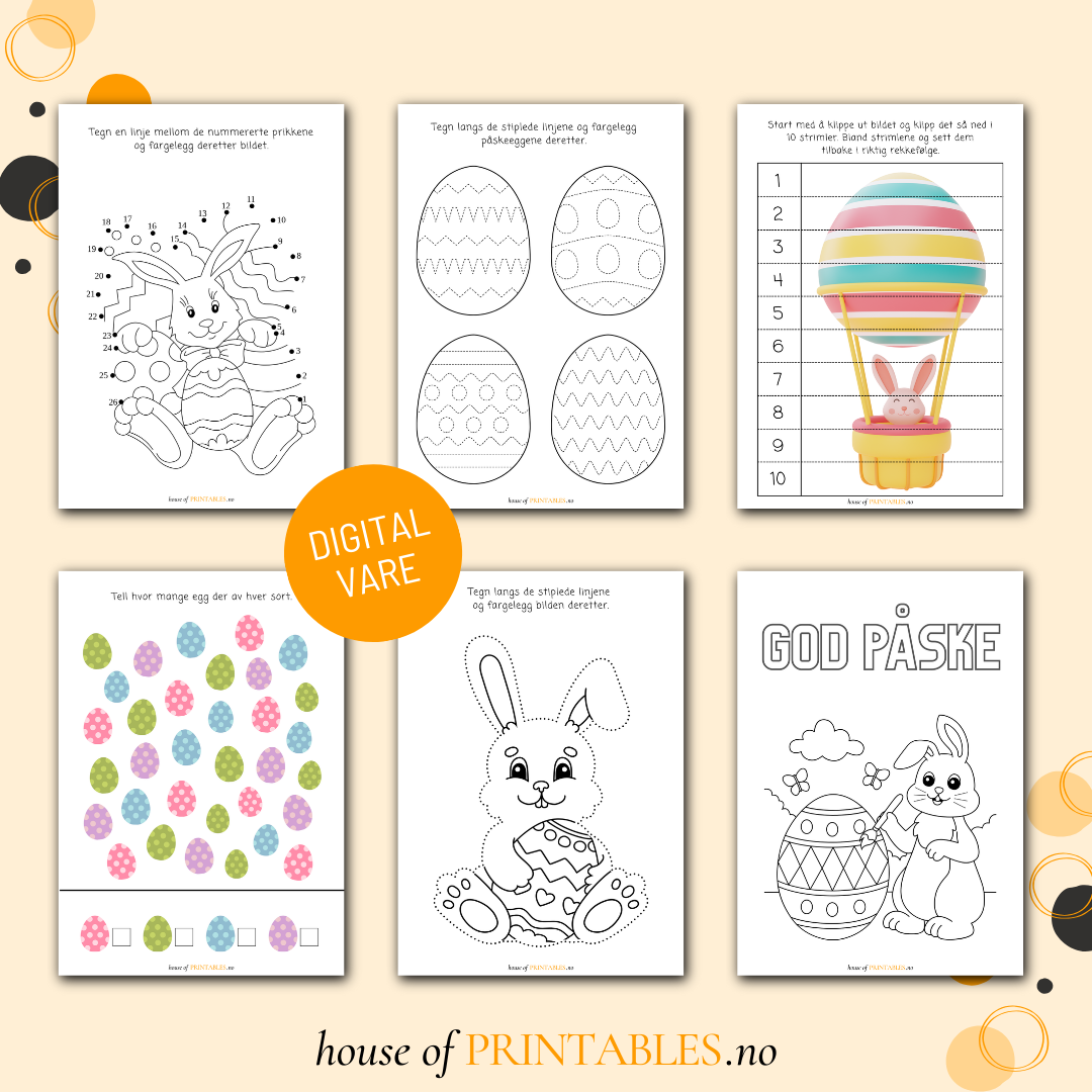 Aktivitetshefte - Påske