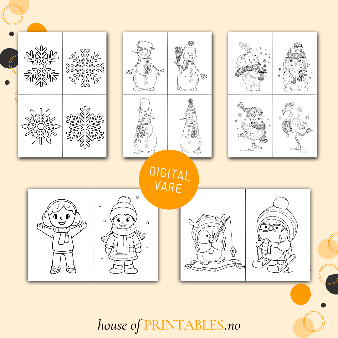 Aktivitetshefte - Vinter