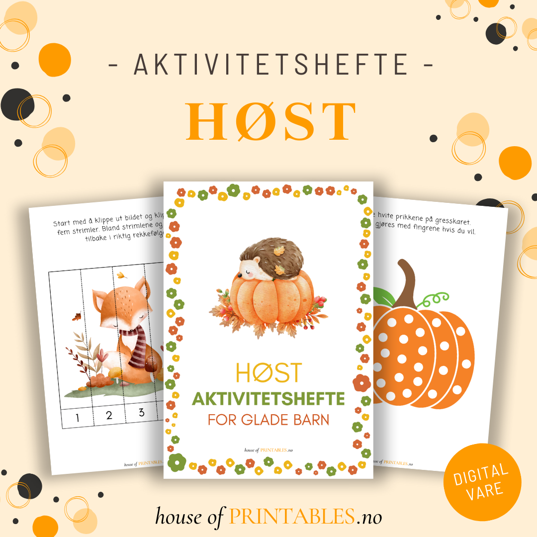 Aktivitetshefte - Høst