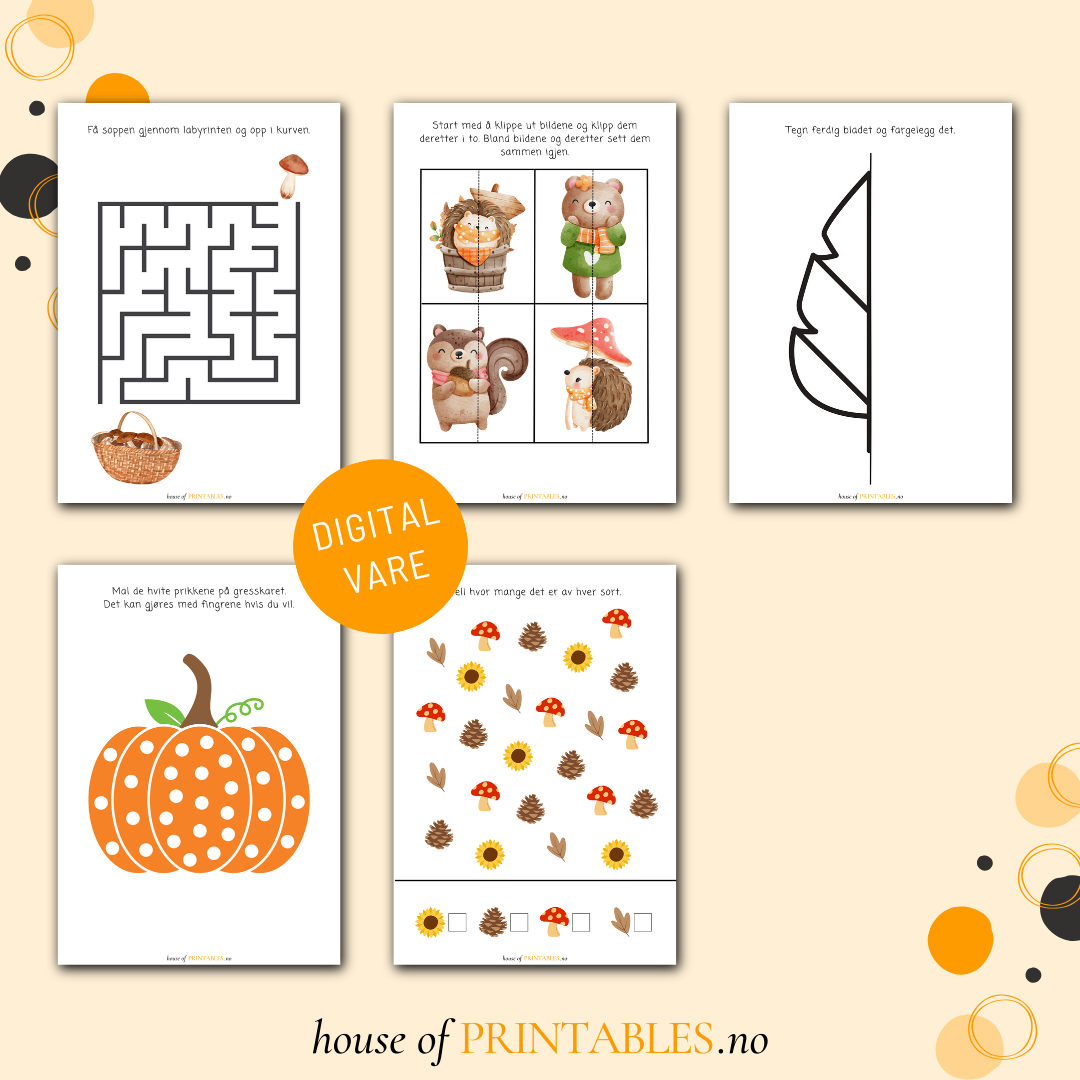 Aktivitetshefte - Høst