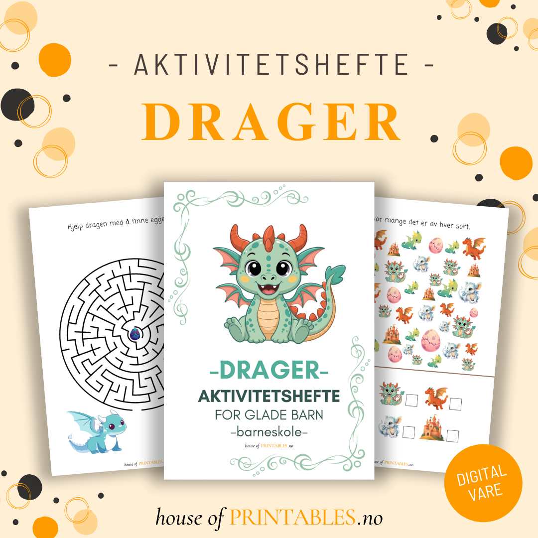 Drager - Aktivitetshefte for skolebarn
