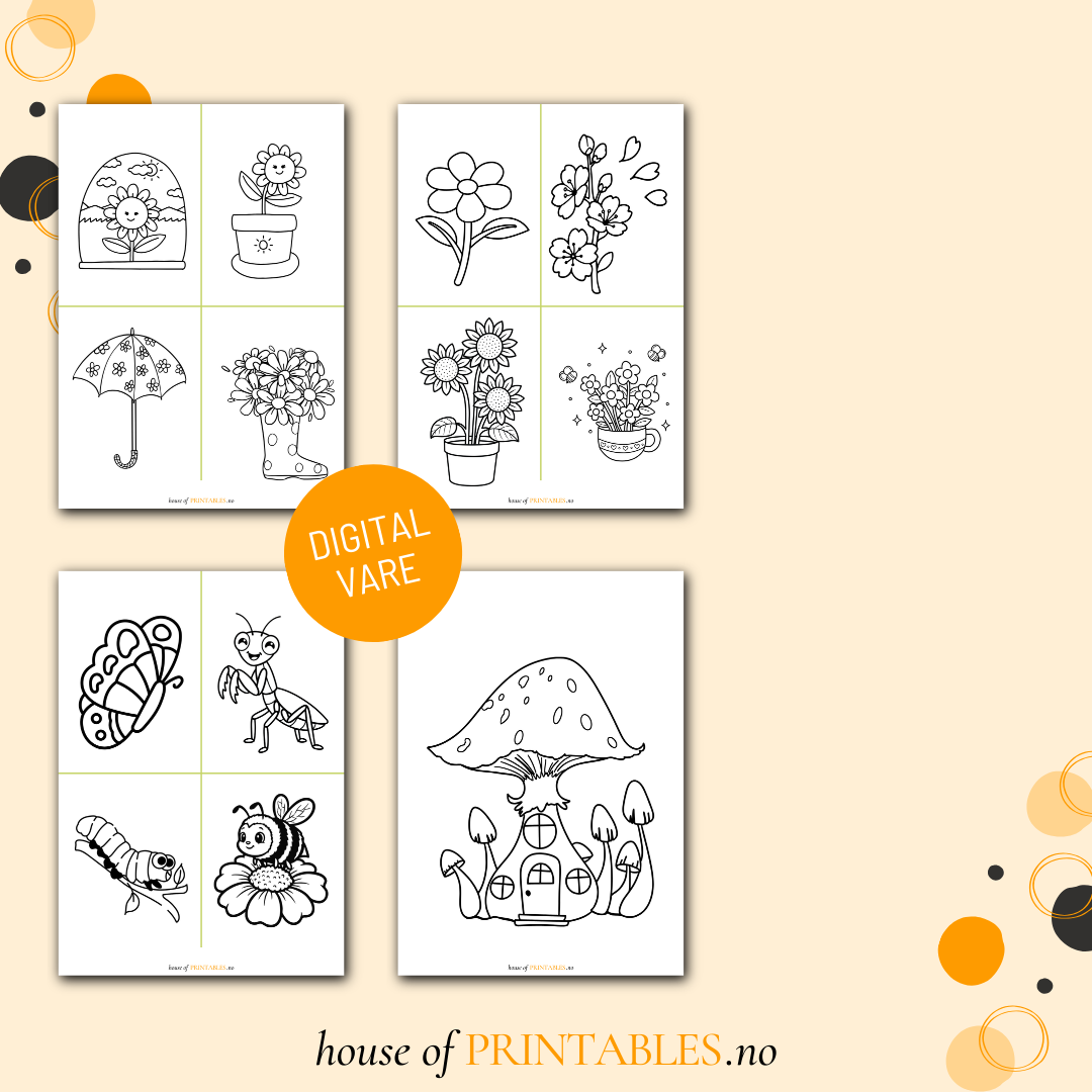 Vår - Aktivitetshefte for skolebarn