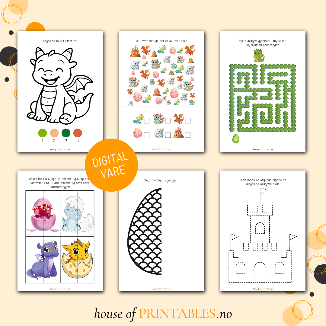 Drager - Aktivitetshefte for skolebarn