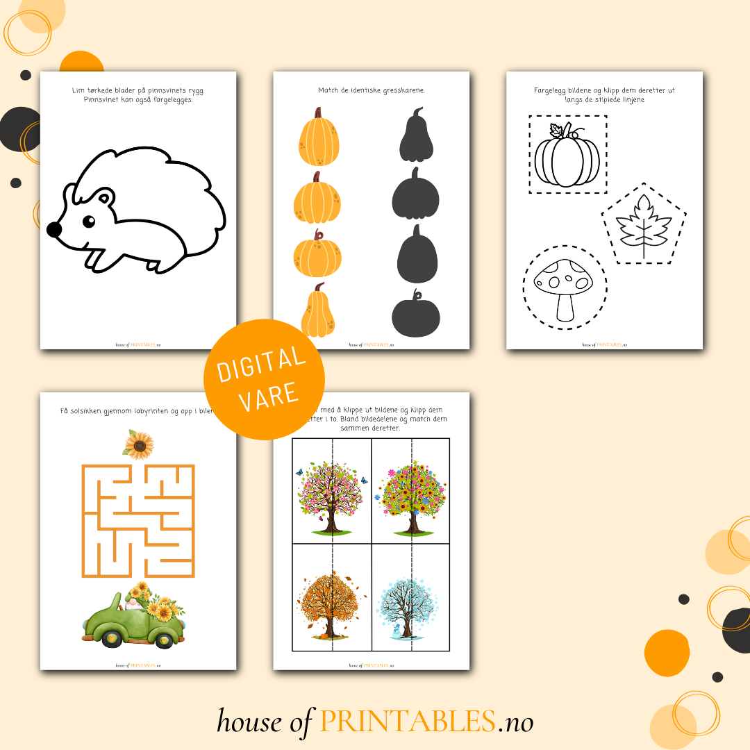 Aktivitetshefte - Høst