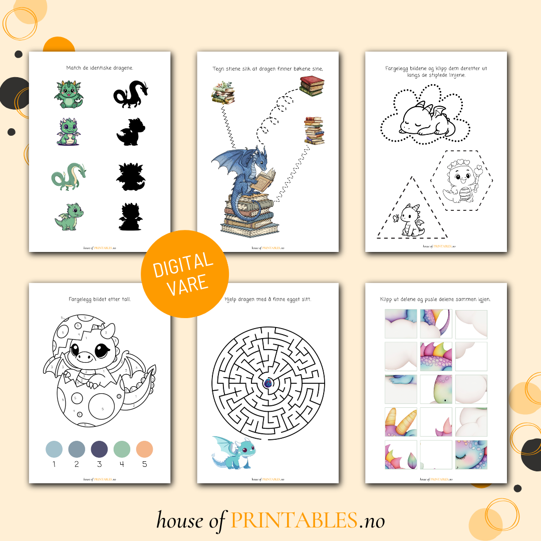 Drager - Aktivitetshefte for skolebarn