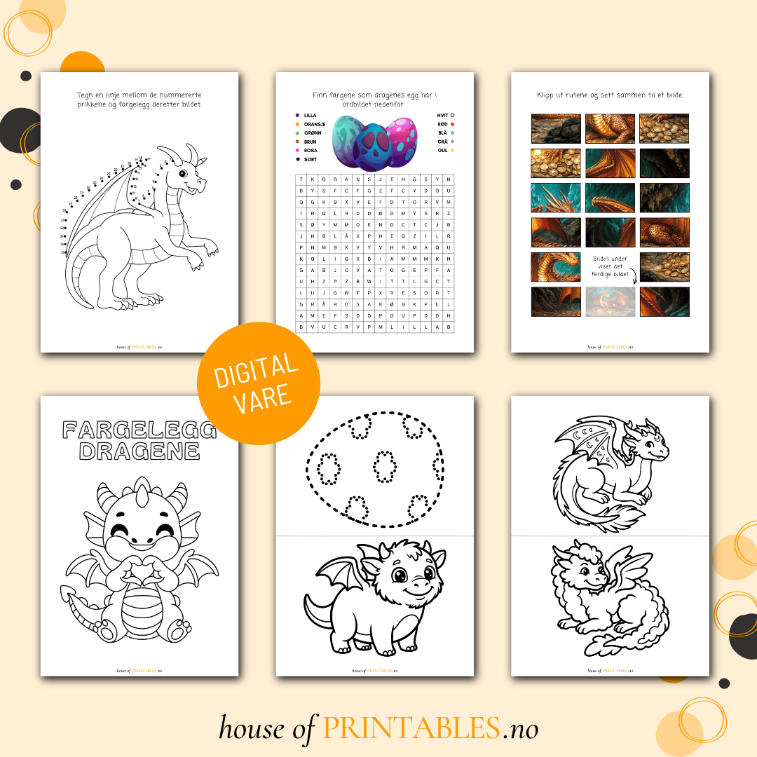 Drager - Aktivitetshefte for skolebarn