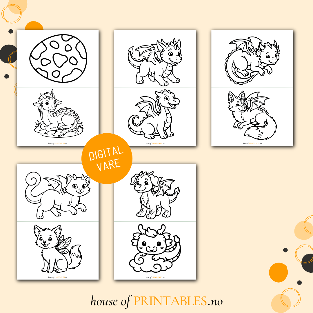 Drager - Aktivitetshefte for barnehagebarn