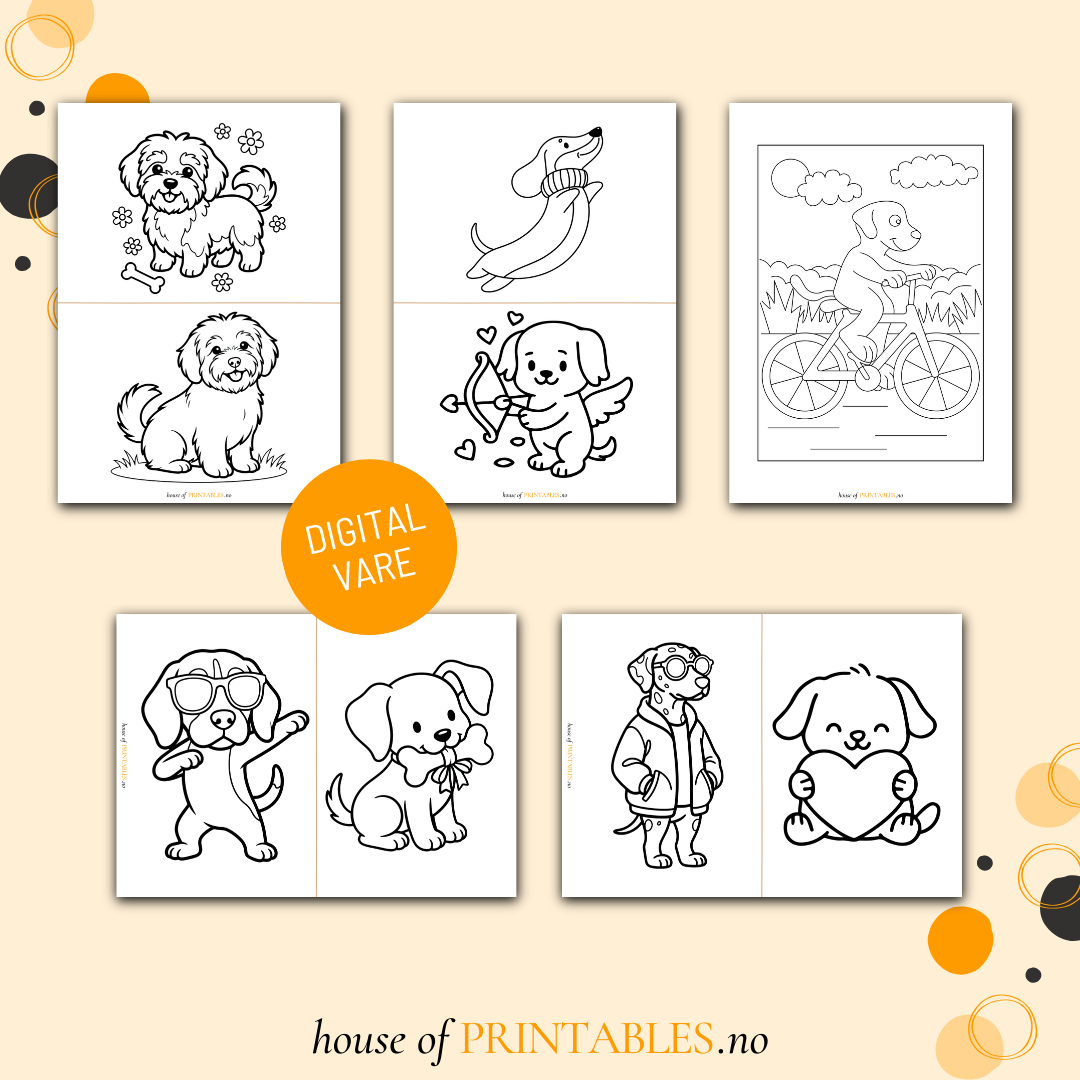 Hunder - Aktivitetshefte for skolebarn