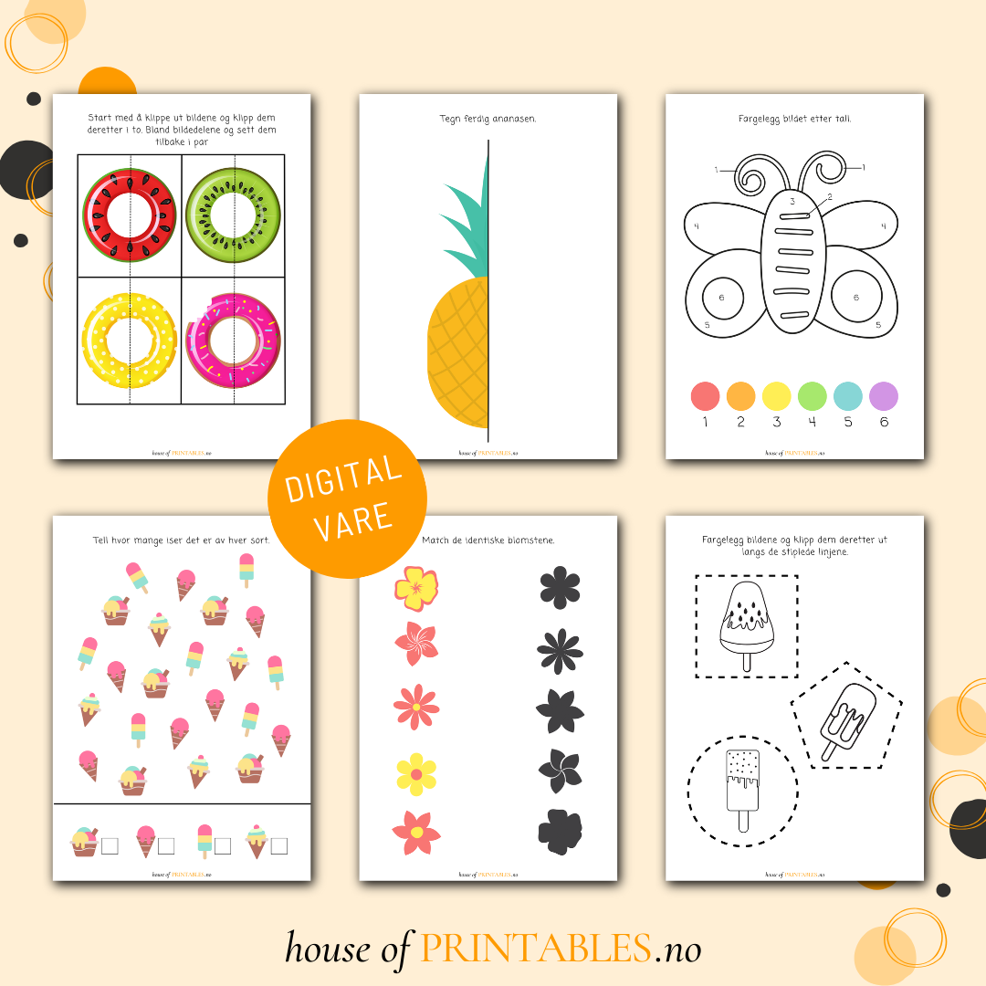 Aktivitetshefte - Sommer