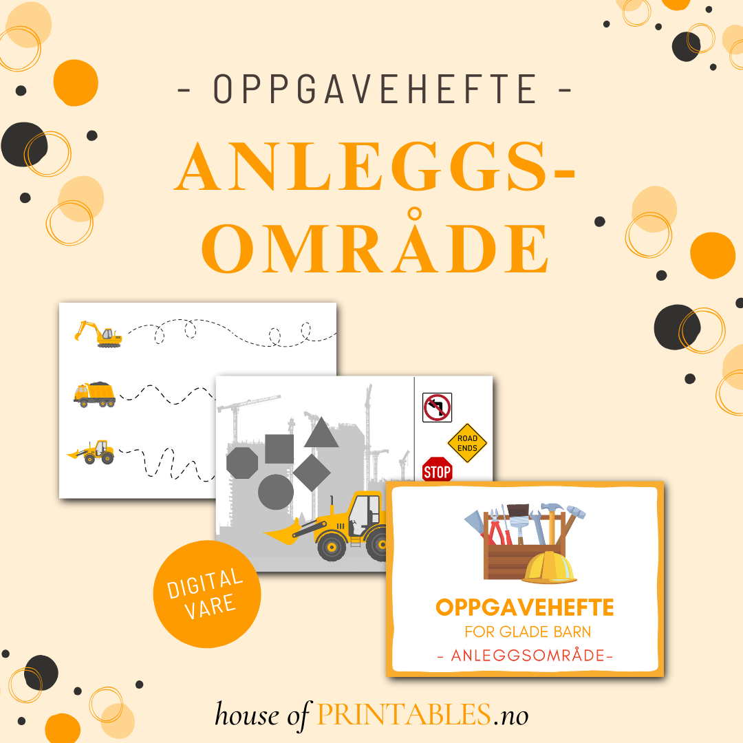 Oppgavehefte - Anleggsområde