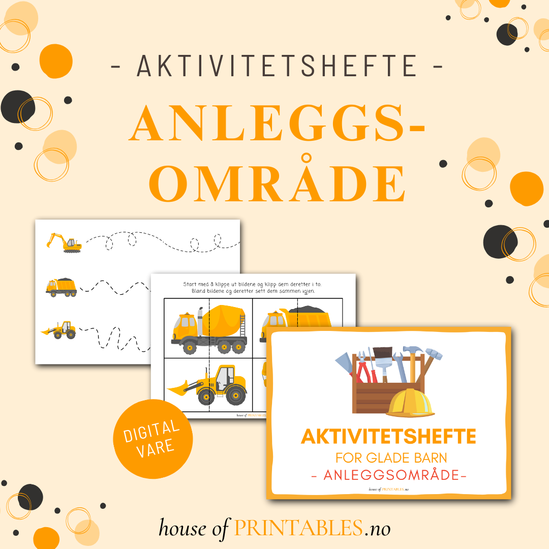 Aktivitetshefte - Anleggsområde