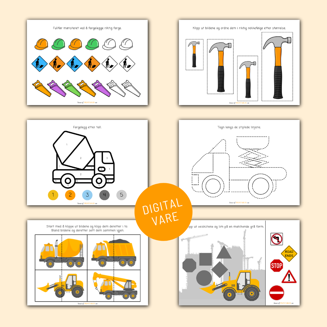 Aktivitetshefte - Anleggsområde