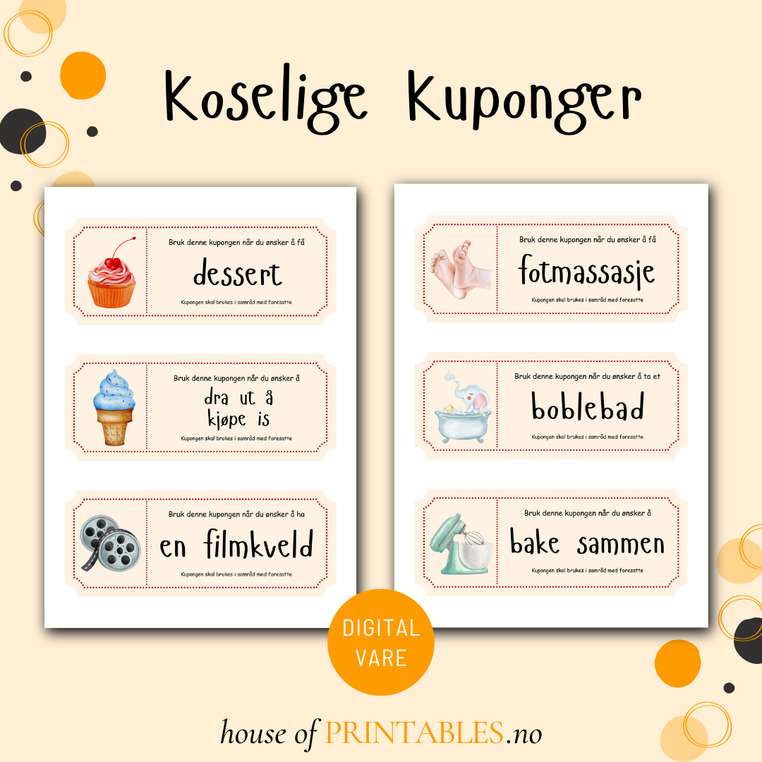 Koselige kuponger