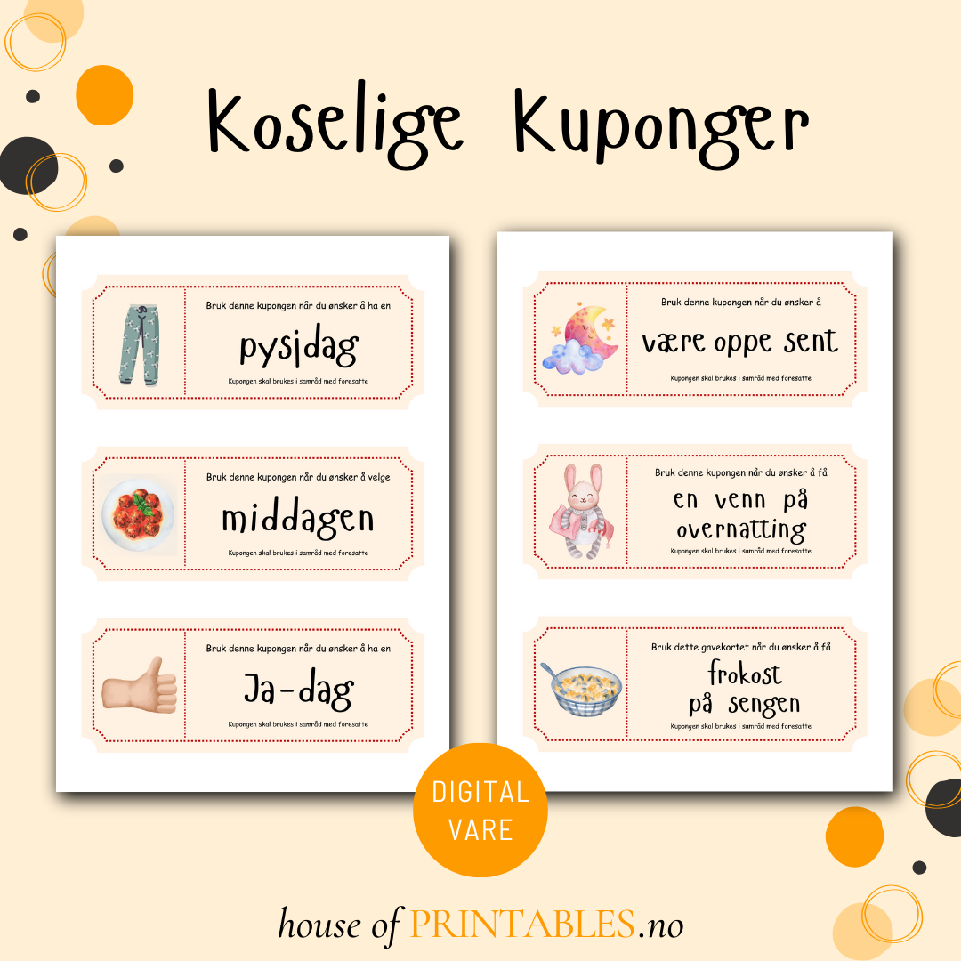 Koselige kuponger