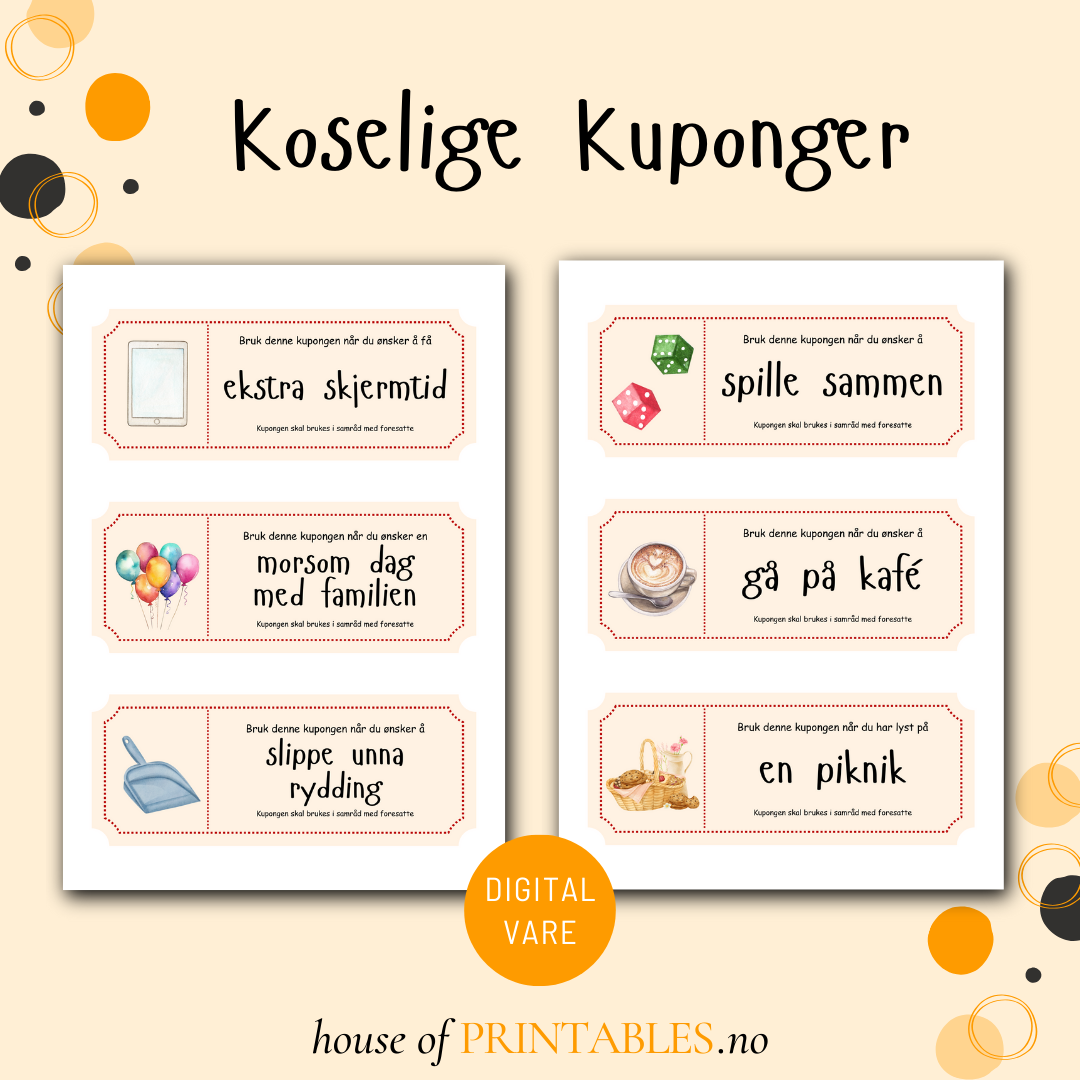 Koselige kuponger