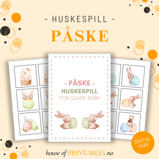 Huskespill - Påske