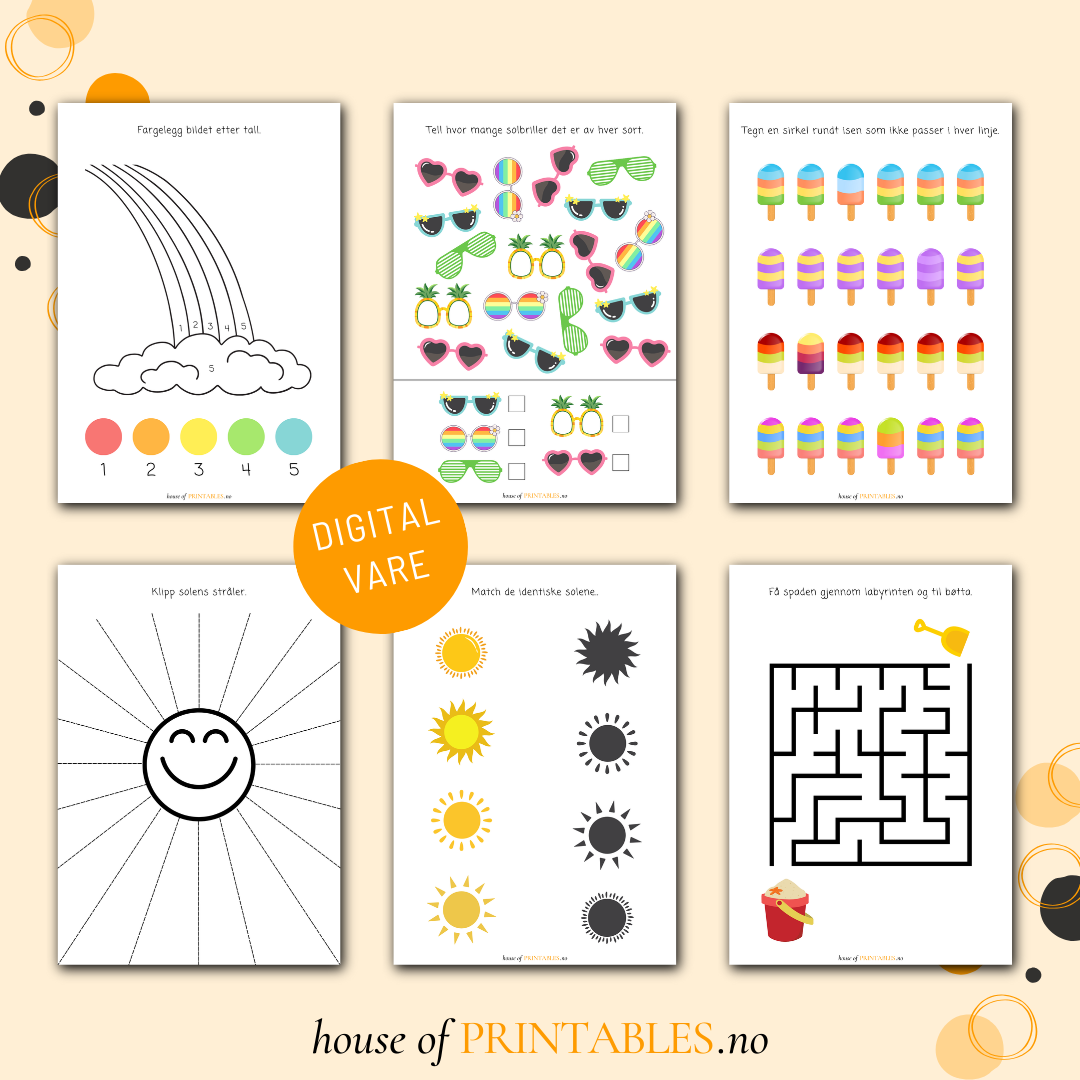 Aktivitetshefte - Sommer