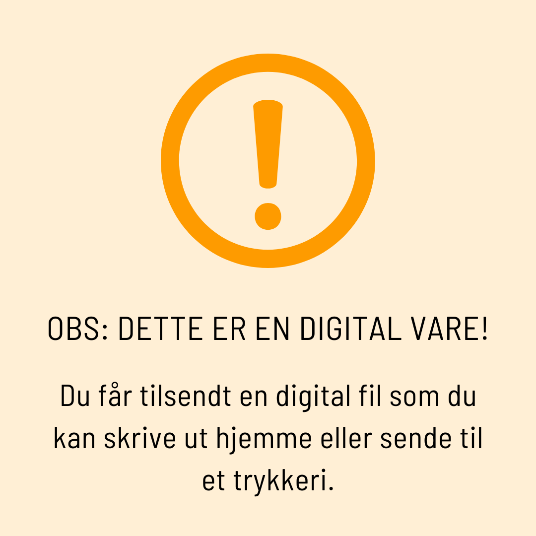 Spådomsark til konfirmasjon - Blomster